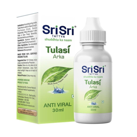 Sri Sri Tattva Tulasi Arka - Anti Viral, 30ml