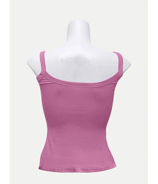 Radprix Cotton Camisoles - Pink Single - None