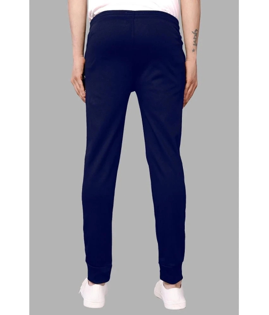 Anand Navy Blue Lycra Mens Trackpants ( Pack of 1 ) - None