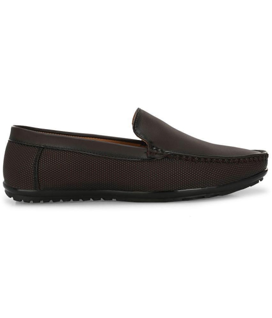 ShoeRise Brown Men's Slip on - 8