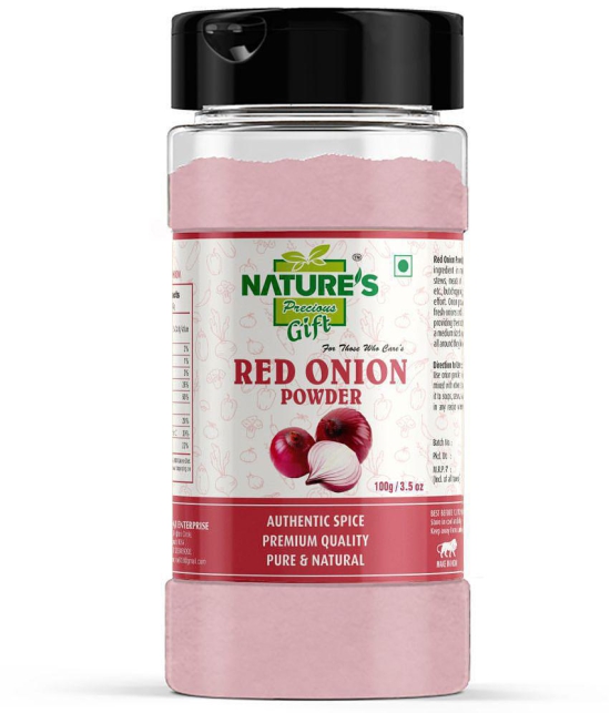 Natures Gift Red Onion Powder & Tomato Powder - Spray-Dried | Ready to Use - 100 Gm Each (Super Saver Combo) Powder 200 gm Pack of 2