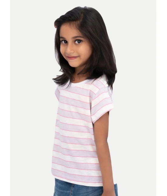 Radprix Purple Cotton Blend Girls T-Shirt ( Pack of 1 ) - None