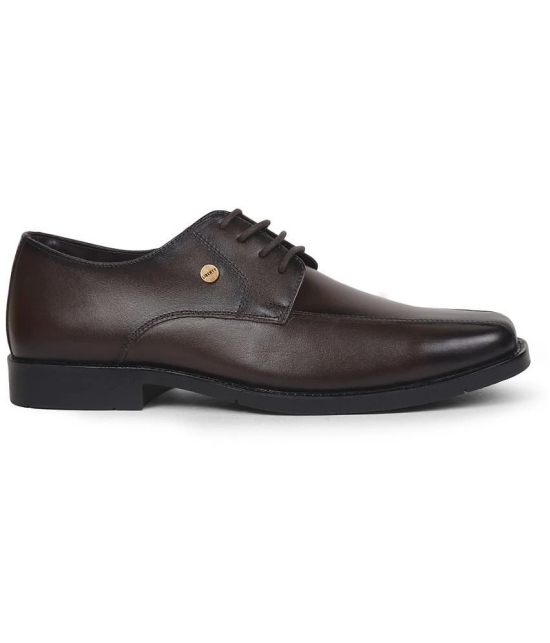 Liberty - Brown Mens Derby Formal Shoes - None