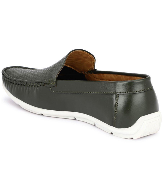 Buxton - Green Men's Slip on - 7