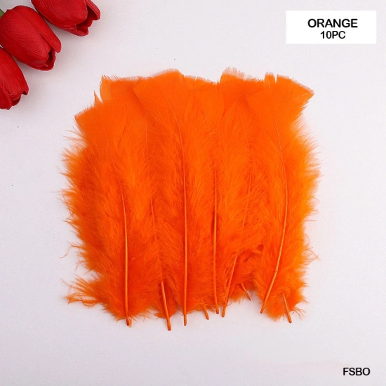 Feather Soft Big Orange (Fsbo) (10Pcs)  (Pack of 6)