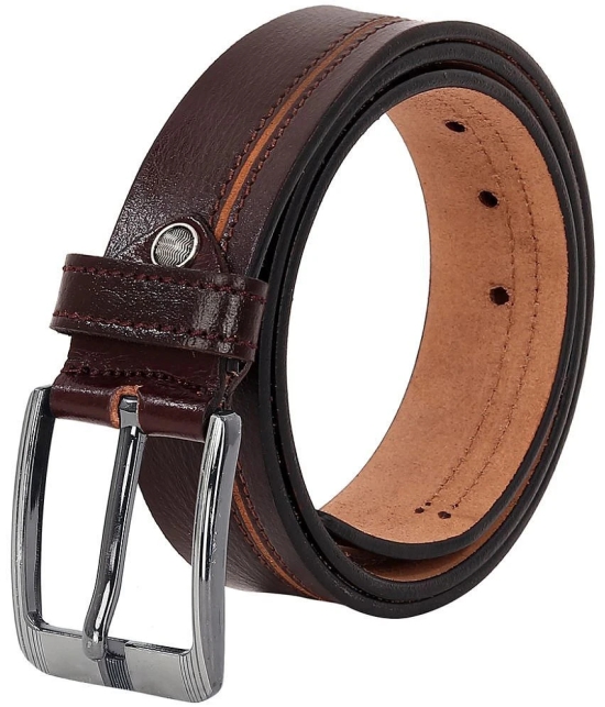 Leather World - Leather Mens Casual Belt ( Pack of 1 ) - None