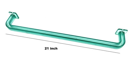 Copy of Unbreakable 21 inch Towel rod, Towel Holder for Bathroom and Kitchen: Green