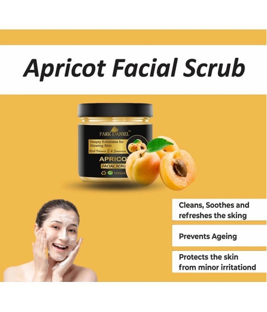 Park Daniel Apricot Facial Scrubber Removes  Blackheads & Dead Cells Day Cream 100 ml