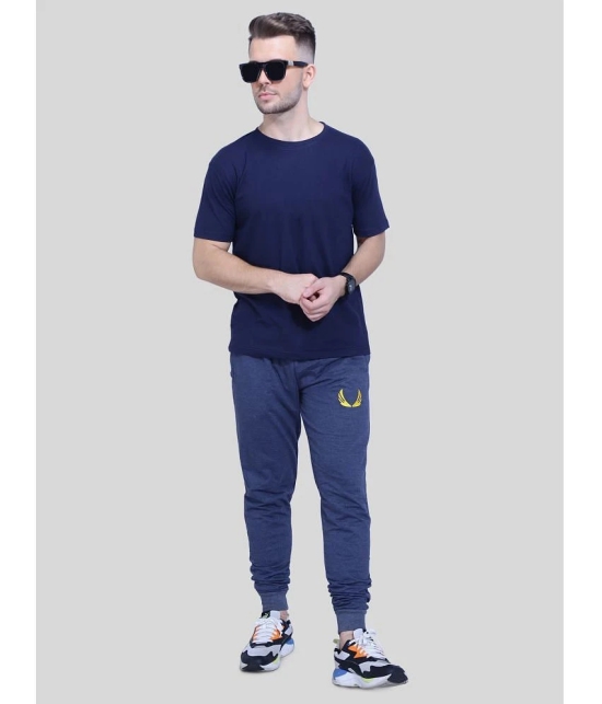 Neo Garments - Blue Cotton Mens Joggers ( Pack of 1 ) - None