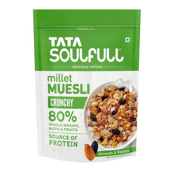 Soulfull Millet Muesli Crunchy, 500 Gm