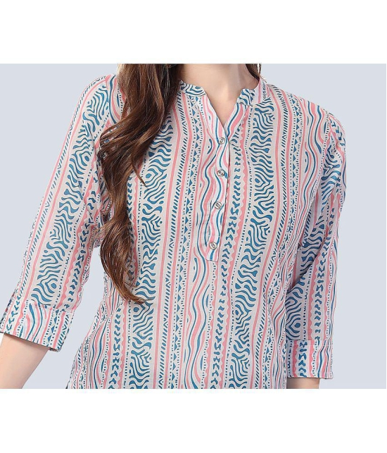 Meher Impex Multi Color Cotton Womens Tunic ( Pack of 1 ) - None