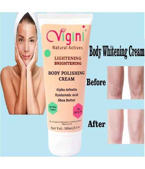 Vigini Under Whitening Cream remove Dark Pigmentation Sunscreen Foot Cream SPF 30 ( 100 g )