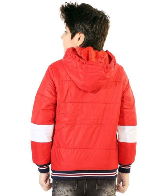 PPTHEFASHIONHUB Red Polyester Boys Puffer Jacket ( Pack of 1 ) - None