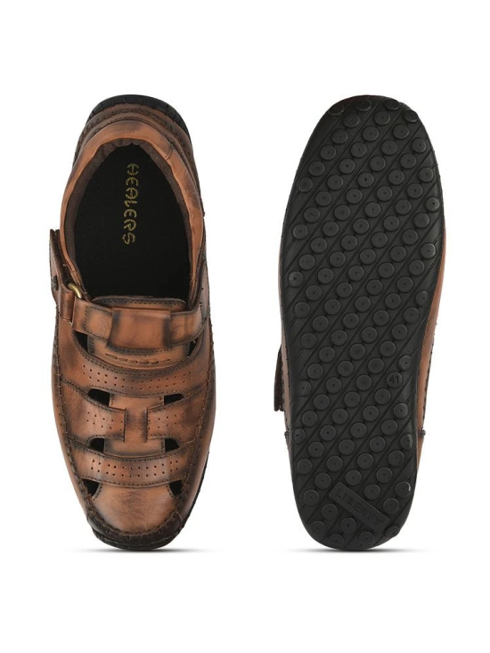 Liberty - Brown Mens Sandals - None