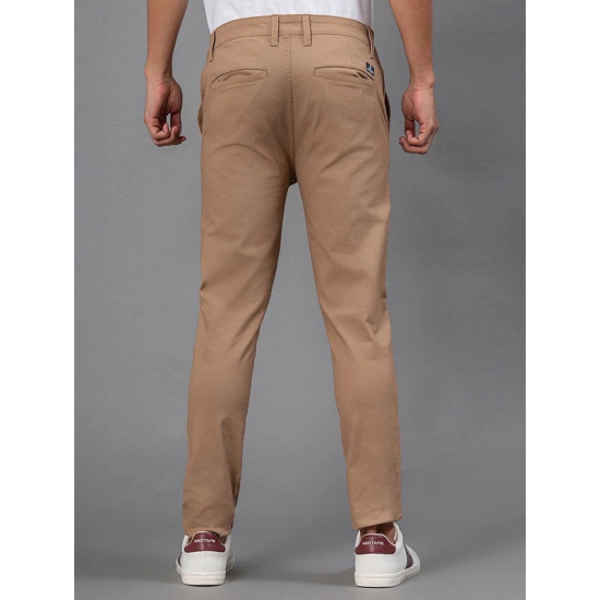 RedTape Casual Chinos For Men | Tan | Solid Woven Chinos | Skinny |Comfortable & Breathable | Durable & Moisture Absorbent | Cotton Chinos For Men