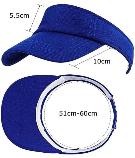 Creature Blue Cotton Womens Cap ( Pack of 1 ) - Blue