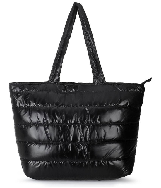 Anekaant - Black Polyster Tote Bag - Black