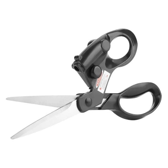 Laser-Guided Scissors for Precision Cutting – Perfect for Fabrics, Paper, Crafts, and Sewing (1 Pc)