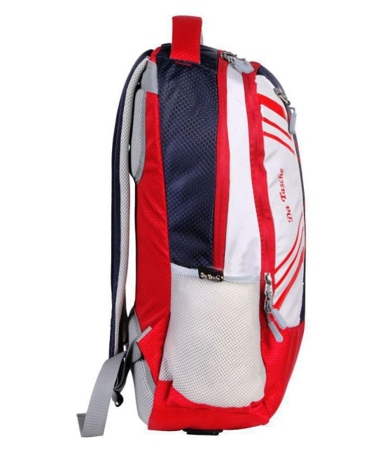 Da Tasche Red 35 Ltrs School Bag for Boys & Girls