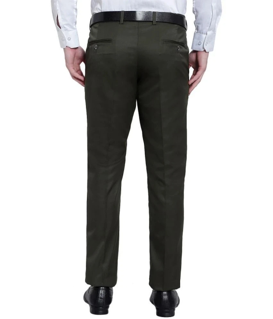 SREY - Green Polycotton Slim - Fit Mens Trousers ( Pack of 1 ) - None