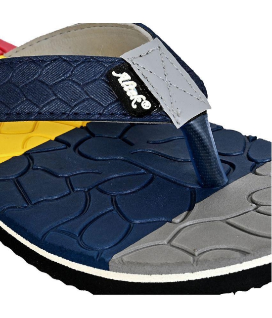 Altek - Grey Mens Thong Flip Flop - None