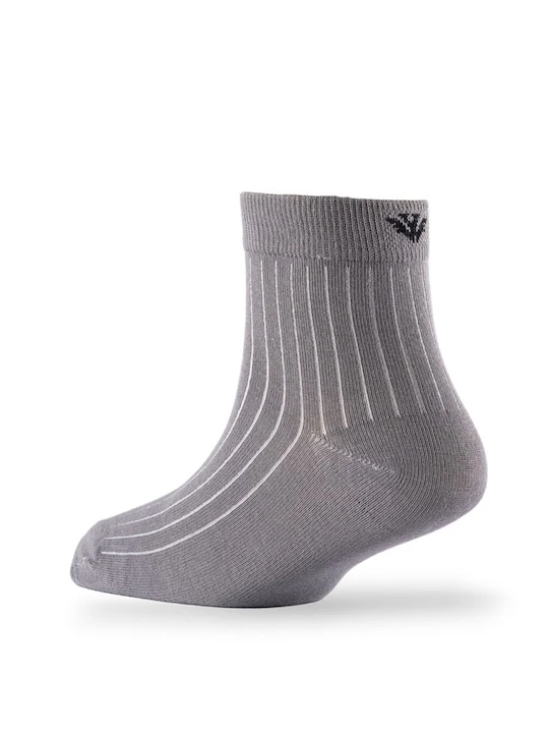 Men Pack Of 2 Striped Cotton Ankle Length Socks