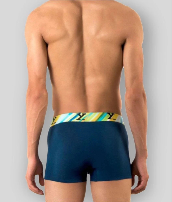 XYXX Pack of 3 Modal Mens Trunks ( Blue ) - M