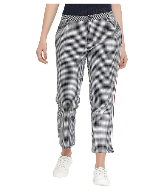 AUSTIN WOOD White Cotton Maternity Trousers - L