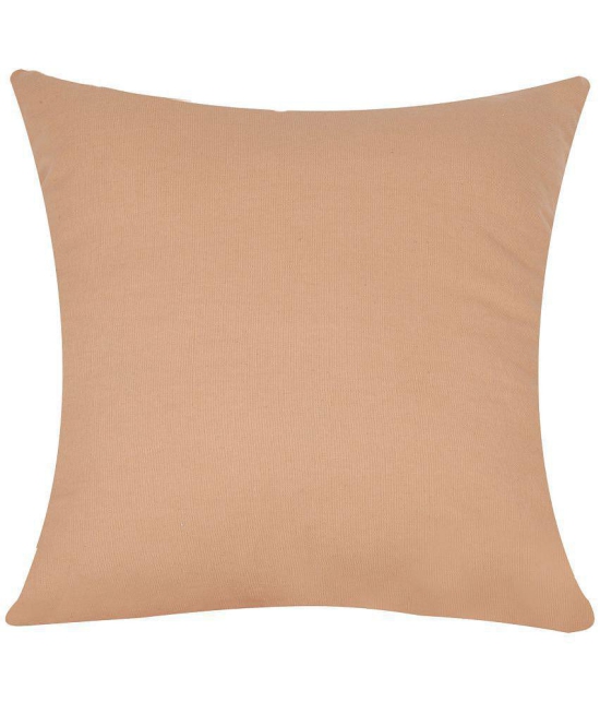 NUEVOSGHAR Single Cotton Cushion Covers 45X45 cm (18X18) - Mustard