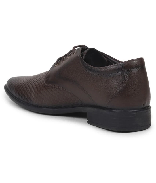 Liberty - Brown Mens Derby Formal Shoes - None