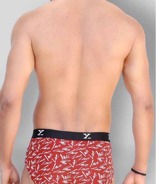 XYXX Modal Mens Briefs ( Red ) - M