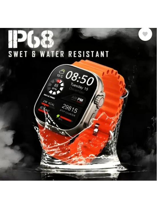 Shopic Point T 800 Ultra  Smartwatch Orange Smart Watch