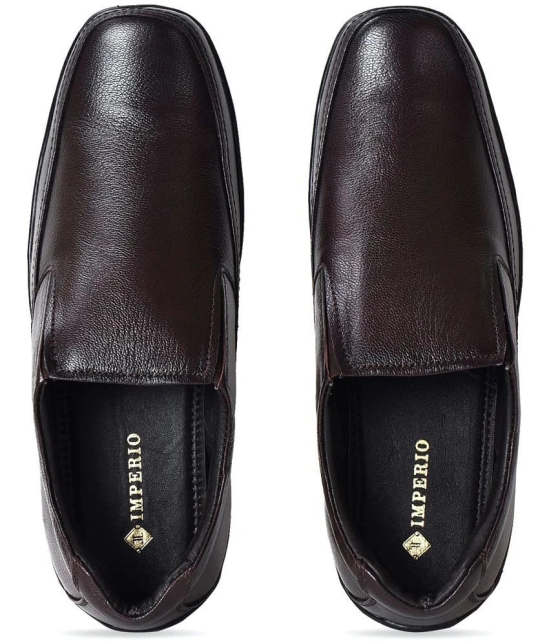 Ajanta - Brown Mens Slip On Formal Shoes - None