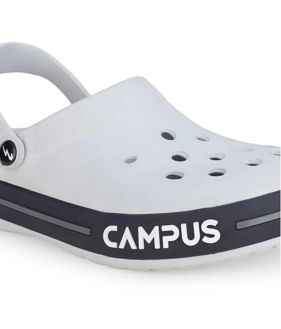 Campus - Light Grey Mens Clogs - None