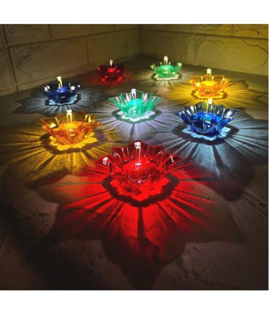 VARKAUS - Floating Diya set of 6 6 cm ( Pack of 6 )