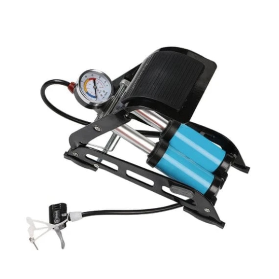 PORTABLE HIGH PRESSURE FOOT AIR PUMP COMPRESSOR FOR CAR AND BIKE