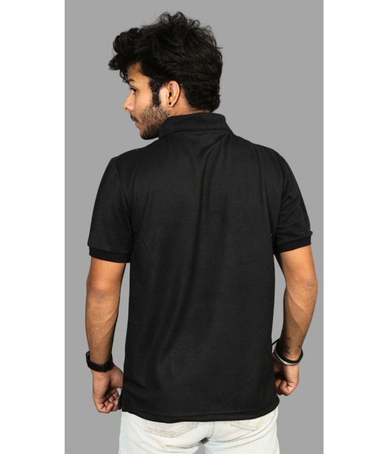 Forbro - Black Cotton Regular Fit Men's Sports Polo T-Shirt ( Pack of 1 ) - None