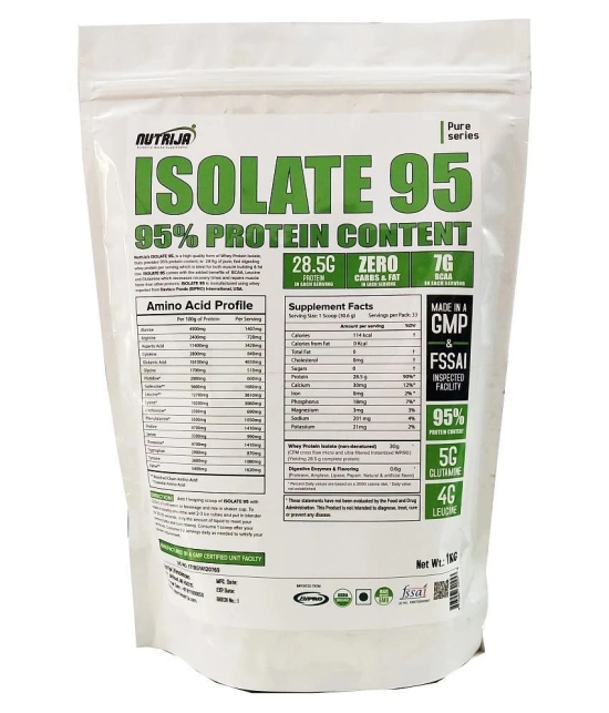 NUTRIJA ISOLATE 95 2 lb