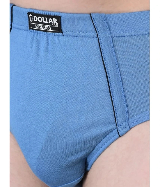 Pack of 2 Dollar Bigboss Assorted Solid Cotton Blend Men Brief - None