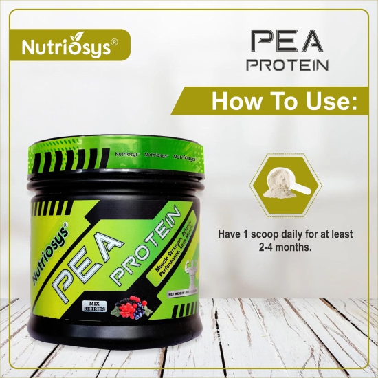 Nutriosys Pea Protein Powder- 500Gram