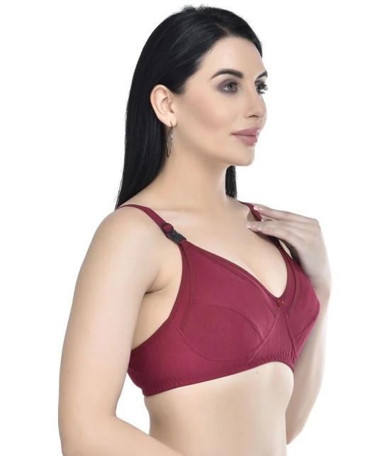 Desiprime - Multicolor Cotton Blend Womens Everyday Bra - None