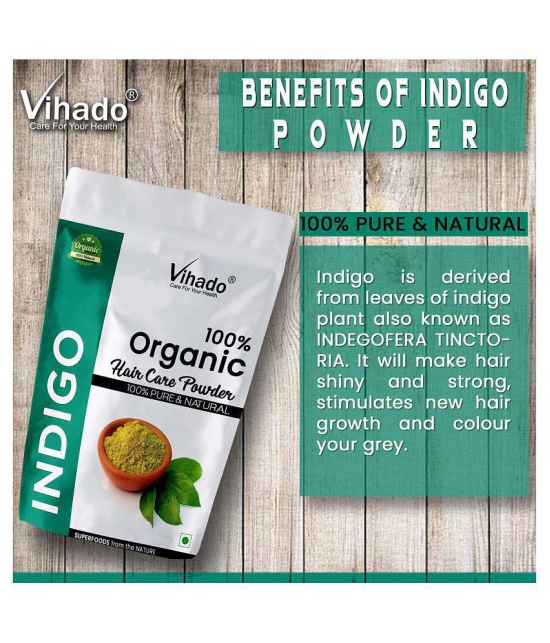 Vihado Herbal Products Indigo Powder Hair Scalp Treatment 400 g