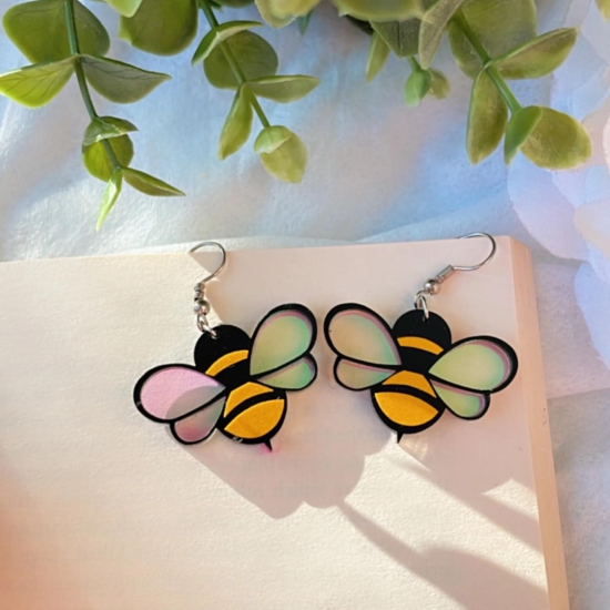 Baby Bee Earrings