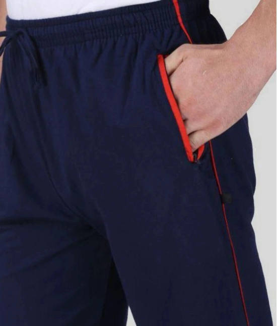 Neo Garments - Navy Blue Polyester Mens Trackpants ( Pack of 1 ) - 6XL