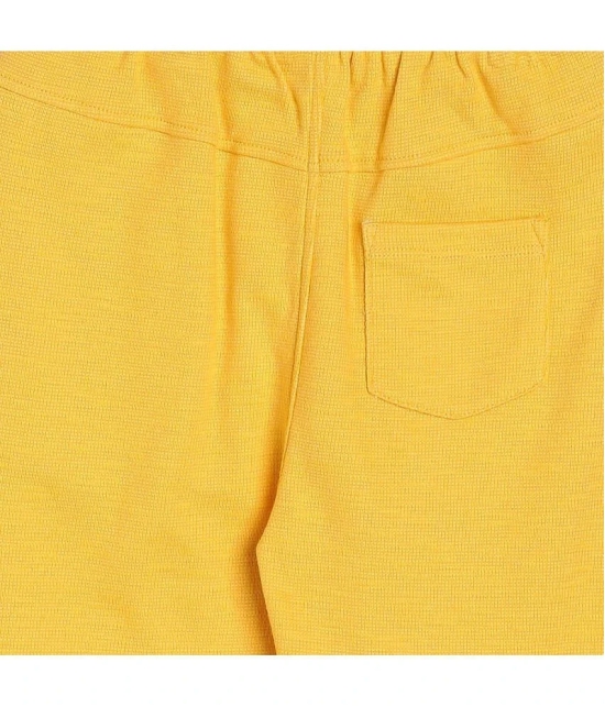 MINI KLUB Yellow Cotton Boys Trackpant ( Pack of 1 ) - None