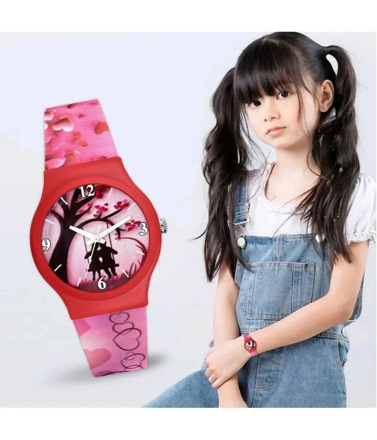 Newman Pink Dial Analog Girls Watch ( Pack of 1 )