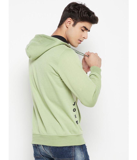 Lycos - Sea Green Fleece Regular Fit Men's Sweatshirt ( Pack of 1 ) - None