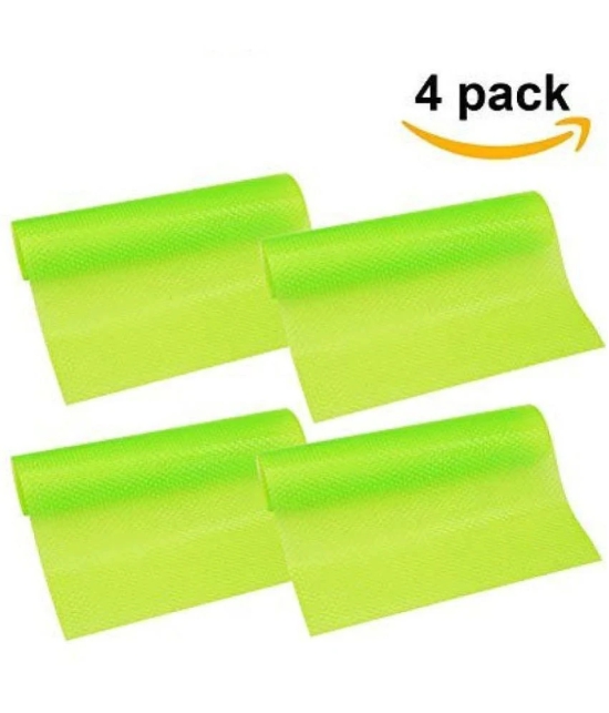 YUTIRITI Set of 4 PVC Table Mats - Green