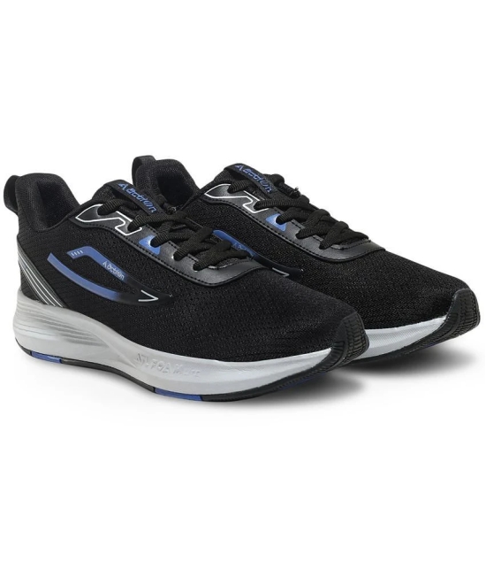 Action Sports Running Shoes Black Mens Sports Running Shoes - None