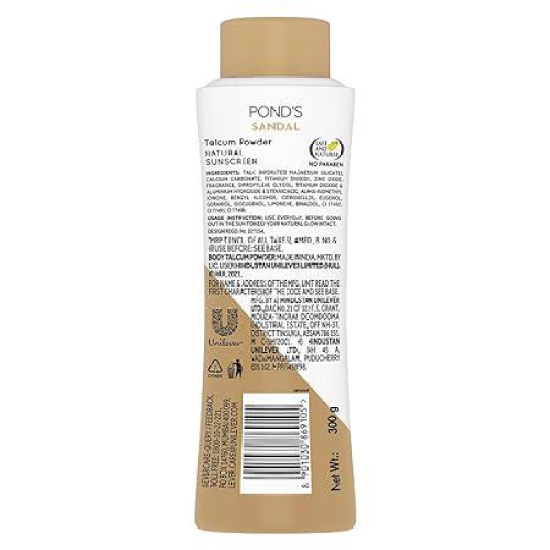 Ponds Sandal Radiance Talc Powder 300 Gms